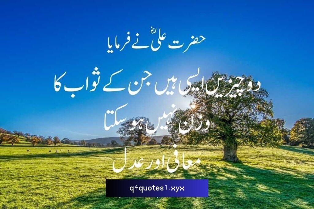 Mola Ali Quotes in Urdu