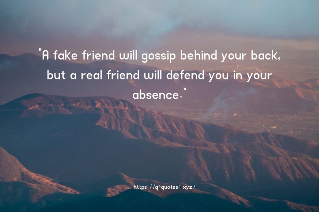 Fake Friends Quotes